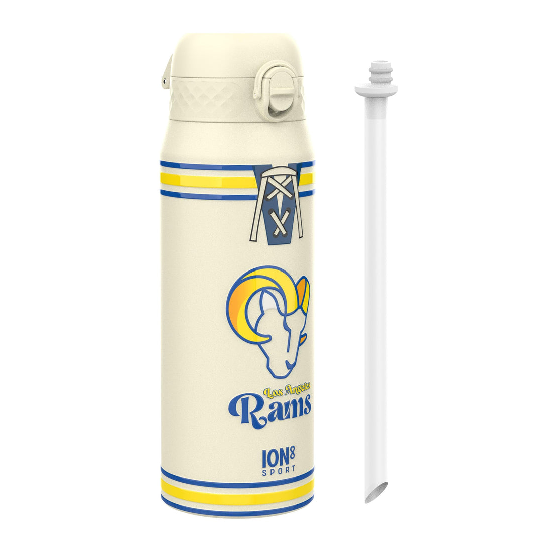 ion8 NFL Edelstahl-Trinkflasche, Auslaufsicher, Einhandöffnung, Sichere Verriegelung, Spülmaschinenf