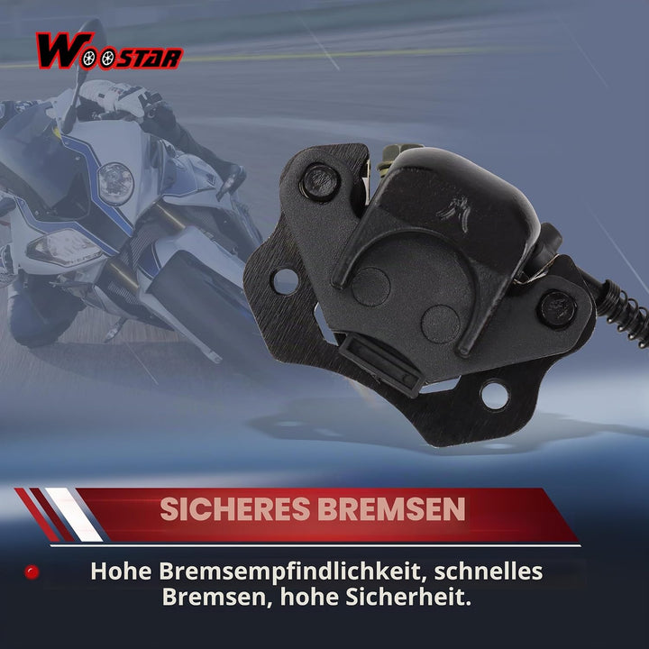 WOOSTAR Links Hydraulik Hauptbremszylinder Bremssattel Ersatz für Taotao Sunl Baja 50ccm 70ccm 90ccm