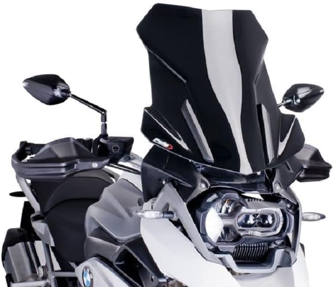 Puig 6486N Tourenscheibe, schwarz, schwarz