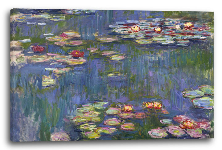 Printed Paintings Leinwand (120x80cm): Claude Monet - Seerosen 120x80 cm, 120x80 cm