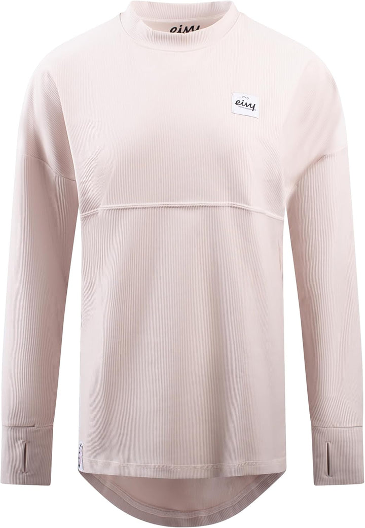 Eivy Damen Venture Rib Top Yoga-Shirt L Faded Cloud, L Faded Cloud