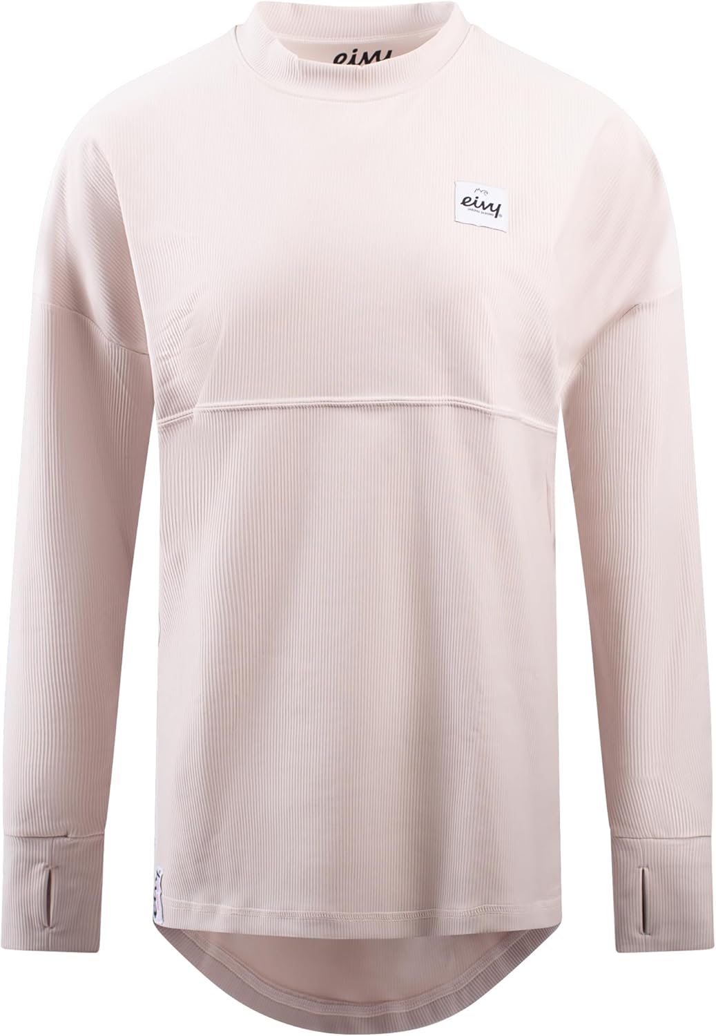 Eivy Damen Venture Rib Top Yoga-Shirt L Faded Cloud, L Faded Cloud