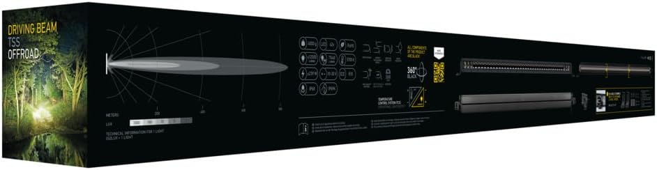 HELLA 1GJ 358 197-321 LED-Arbeitsscheinwerfer - Black Magic Slim Lightbar 40" - 12/24V - schlank - 1