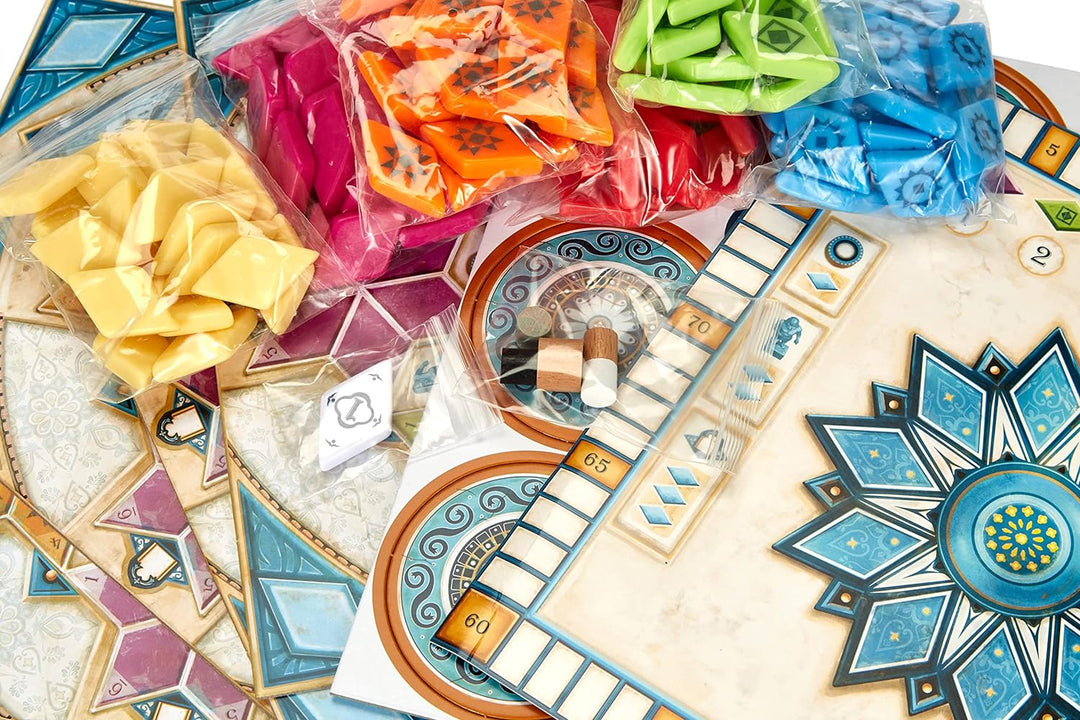 Asmodee | Next Move Games | Azul – Der Sommerpavillon | Grundspiel | Familienspiel | 2-4 Spieler | A