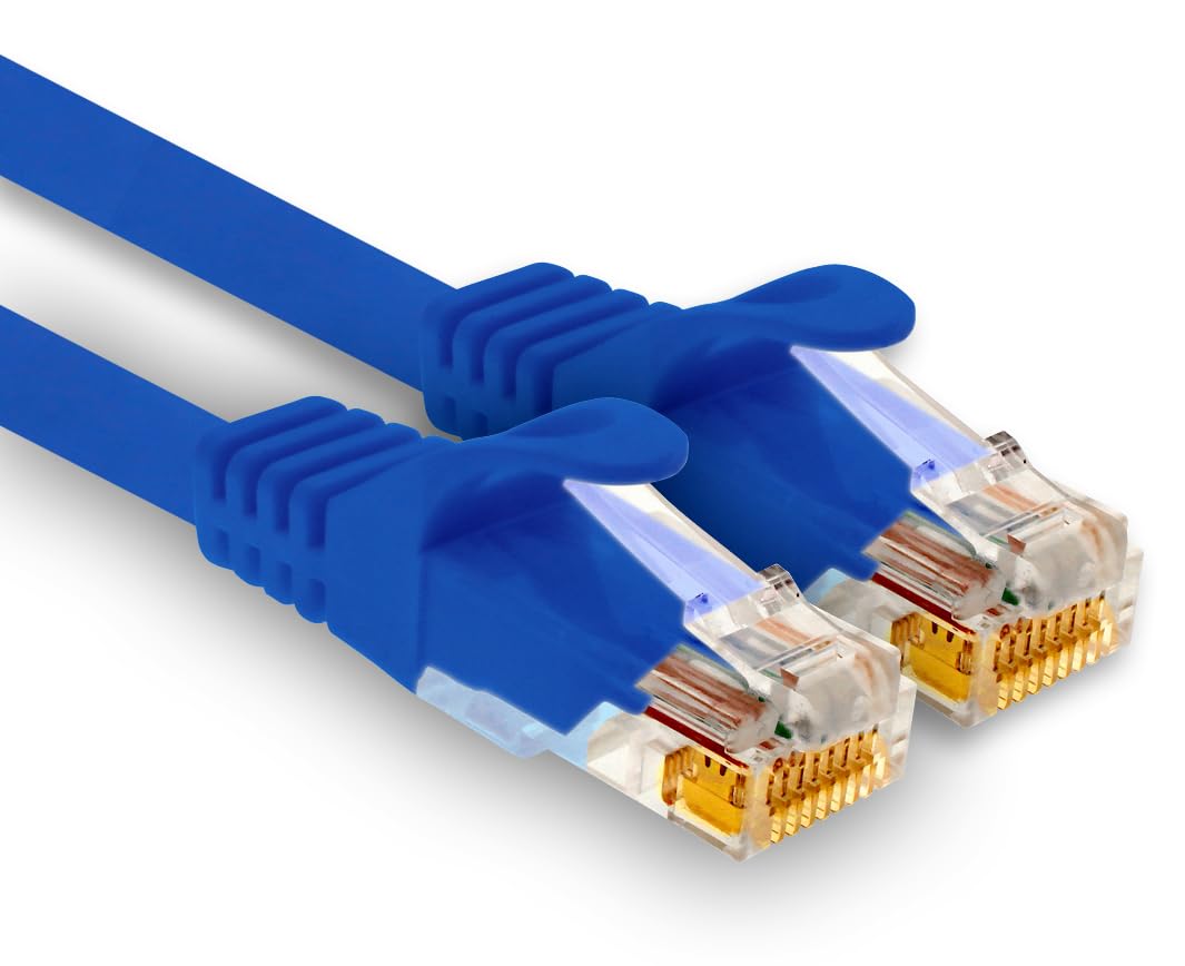 1aTTack.de - 1 X 25m Cat7 Netzwerkkabel, Cat.7 Ethernet, Lan &amp; Cat 7 Patchkabel für maximale Interne