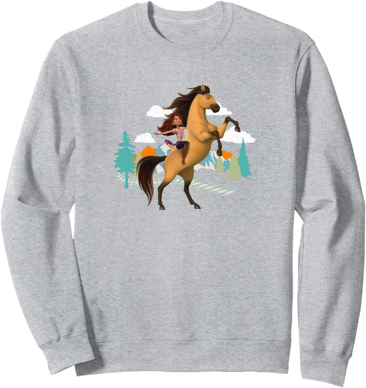 Spirit ungezähmt Episches Abenteuer im Glückswald Sweatshirt