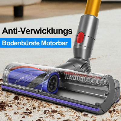 MOPEI Anti-Verwicklungs Bodenbürste Kompatibel mit Dyson V8 V10 V11 V15 Staubsauger, Gut für Glatte