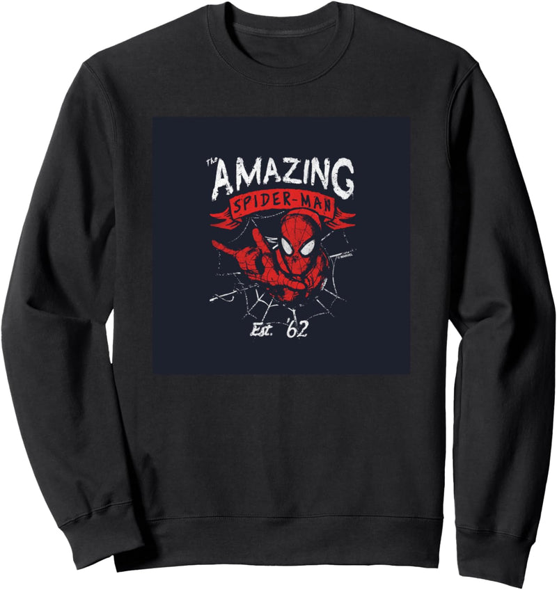 Marvel The Amazing Spider-Man Grunge Sweatshirt