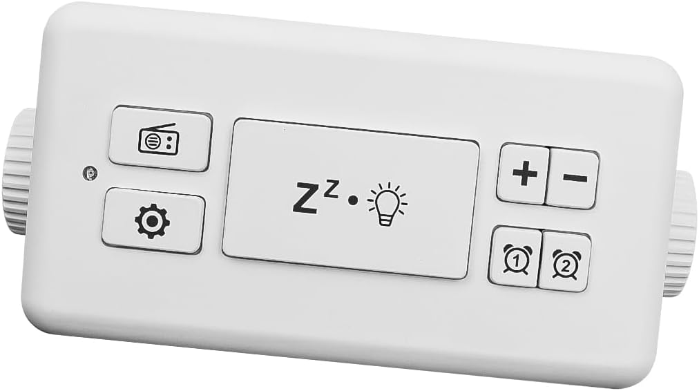 DollaTek Multifunktionaler FM Radio Wecker RGB Spiegel LED Digitalanzeige Desktop Ladeuhr mit Dual U