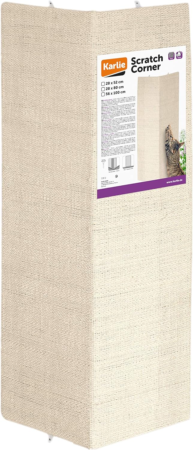 Karlie 46817 Sisal Kratzbrett L: 56 cm B: 56 cm H: 100 cm beige, L: 56 cm B: 56 cm H: 100 cm