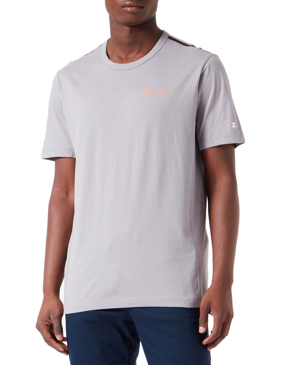 Champion Herren Legacy All Day Active Small Logo S/S T-Shirt M Grau, M Grau