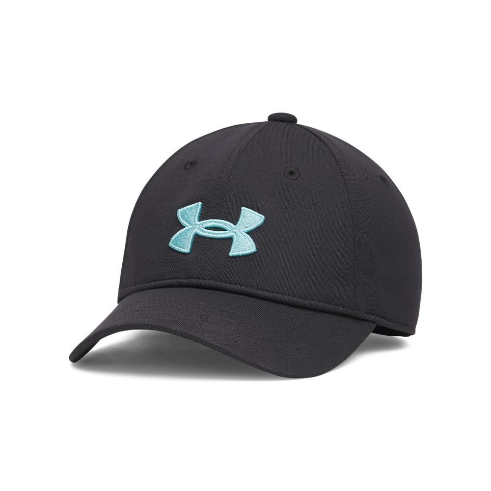 Under Armour Jungen Caps Blitzing Cap Adjustable Einheitsgrösse (002) Black/Blue Haze, Einheitsgröss
