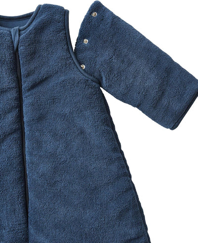 Vertbaudet Schlafsack/Overall für Babys, Mikrofaser Marine 70 70 Marine, 70 Marine