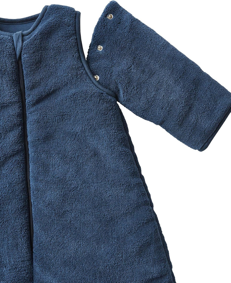 Vertbaudet Schlafsack/Overall für Babys, Mikrofaser Marine 70 70 Marine, 70 Marine