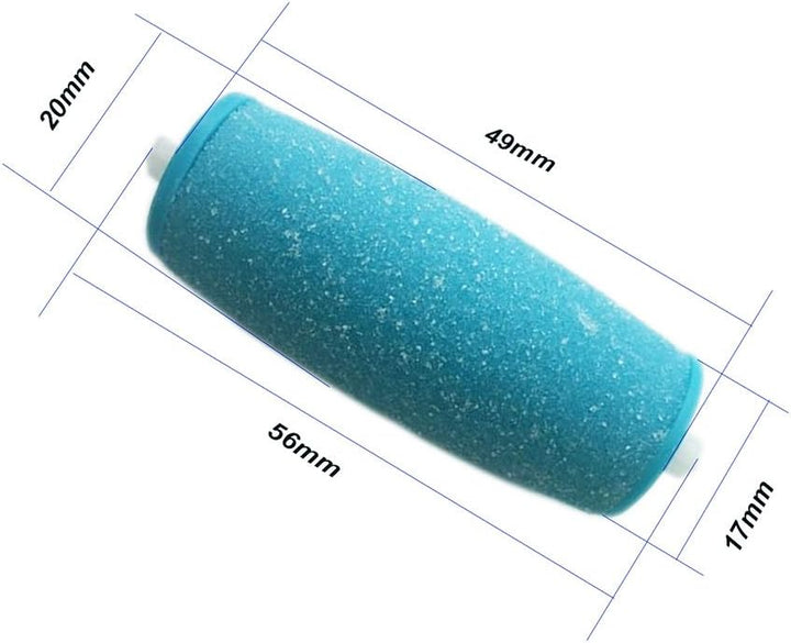 8er-Pack Mineral Ersatzrollen kompatibel mit Velvet Smooth | Pedi Pediküre Fusspflege | extra Grob |