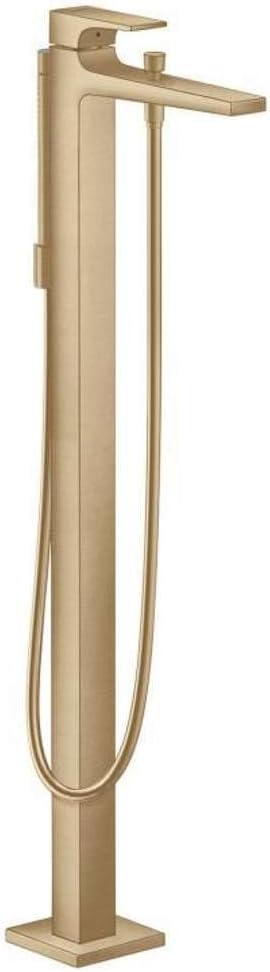 hansgrohe bodenstehende Wannenarmatur, für 2 Funktionen, Brushed Bronze, Brushed Bronze