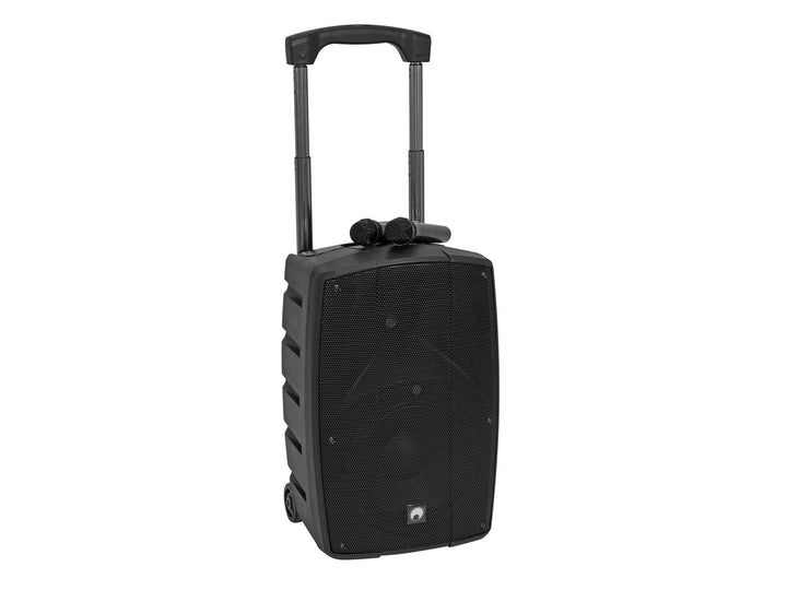 OMNITRONIC WAMS-10BT2 MK2 Drahtlos-PA-System | Mobiles 10"-PA-System mit Akkubetrieb, Audioplayer, B