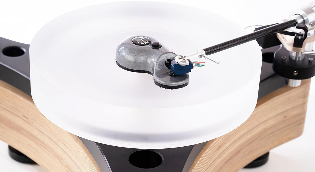 FLUX-Hifi Sonic Limited Edition - metallic Silber - Elektrischer Nadelreiniger für Schallplattenspie