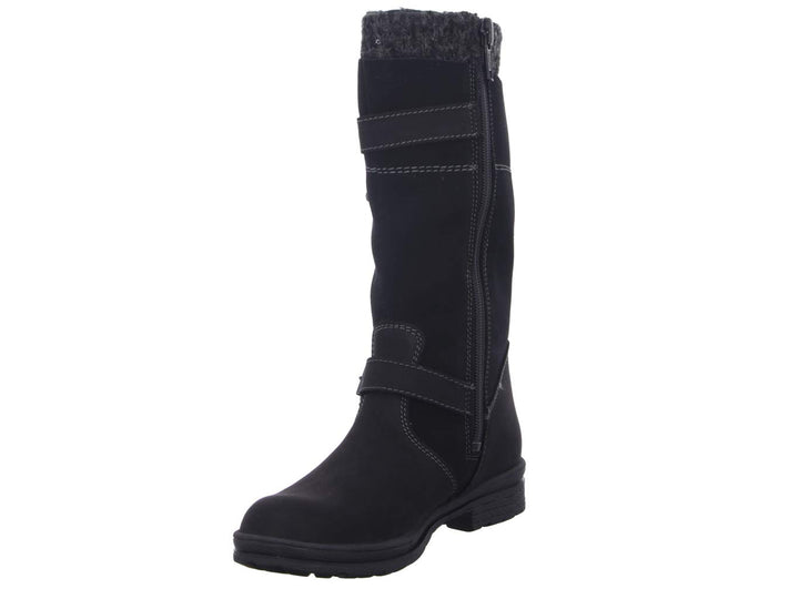 Däumling Marco RV - Alia Mädchen Langschaft Stiefel 31 EU Schwarz Denver Schwarz 76, 31 EU Schwarz D