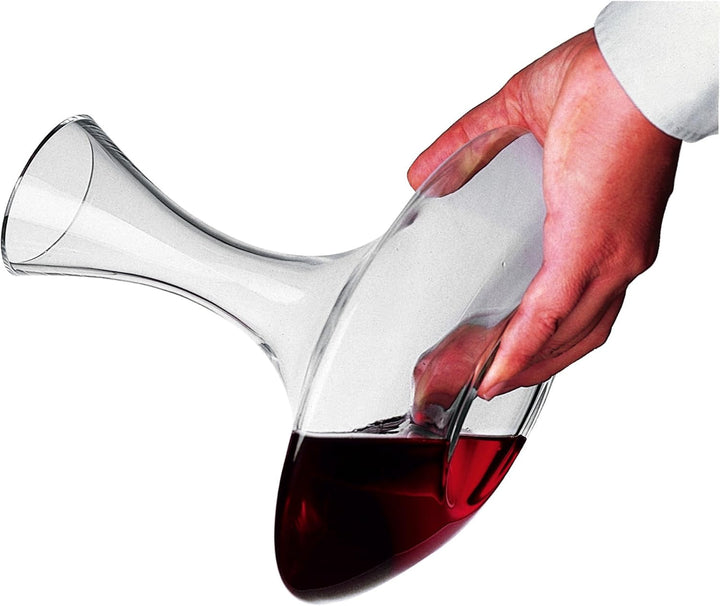 WMF Weindekanter mit Hohlboden 1,5l, Glas, Dekantierflasche für Rotwein, Weinbelüfter, pflegeleicht,