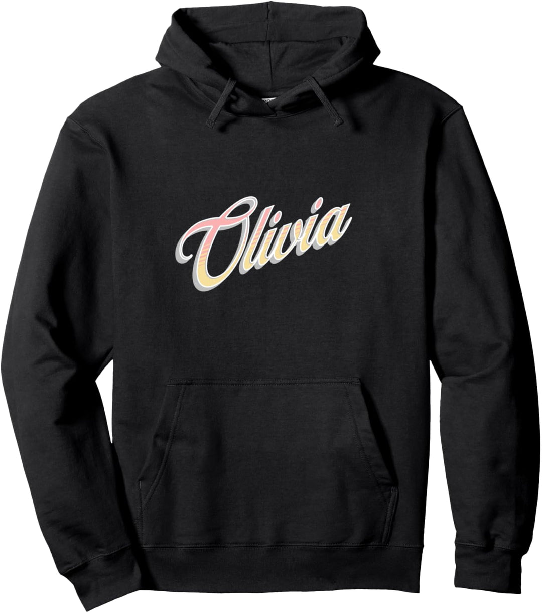 Olivia, der Name. Pullover Hoodie