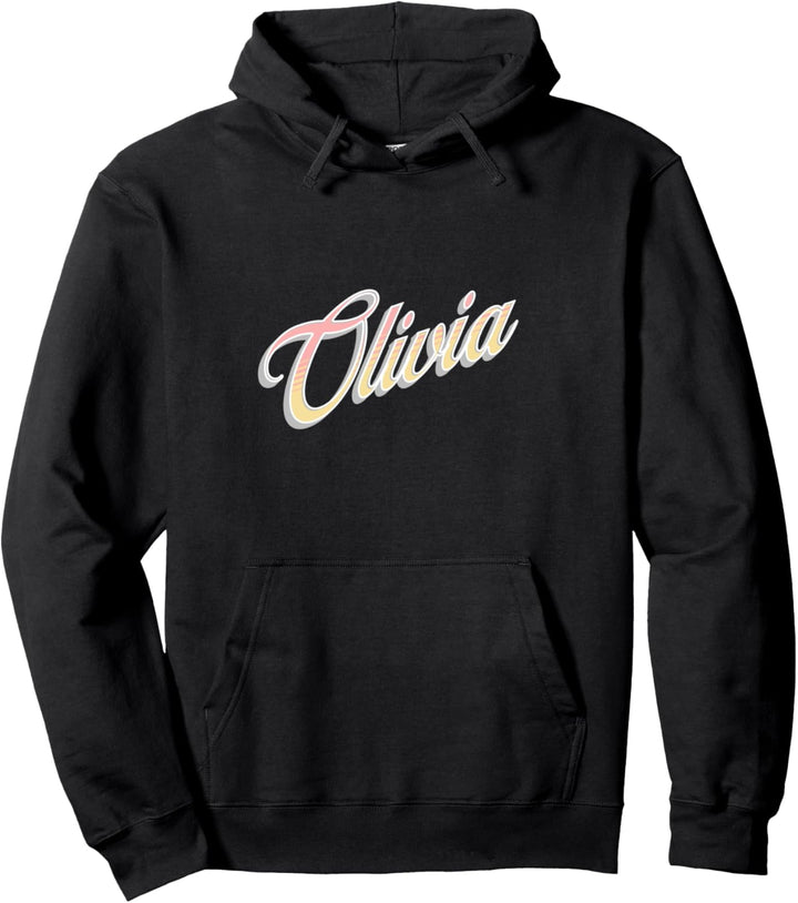 Olivia, der Name. Pullover Hoodie