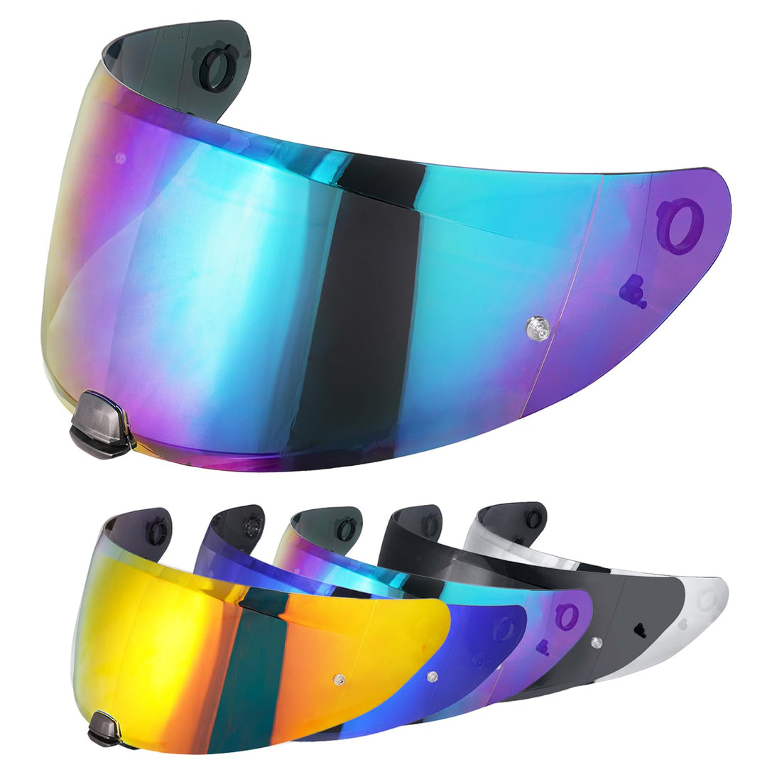 Visier Helm für Hjc i70 i10 HJ-31,Motorradhelm Visier,Motorrad Windschutz Helm Objektiv Visier,Vollg