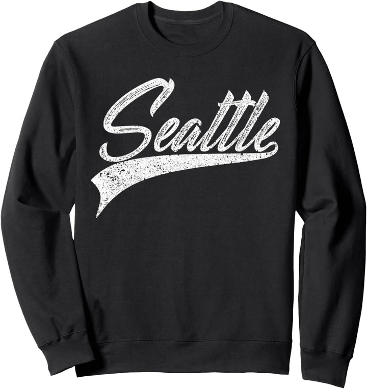 Seattle Classic Vintage Illinois Sport Sweatshirt