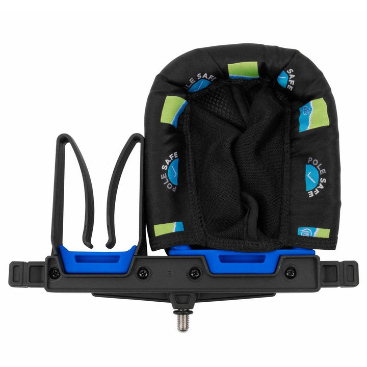 Preston Pole Safe Combo - Rutenhalter für Sitzkiepen, Halterung zum Angeln auf Friedfische, Halter