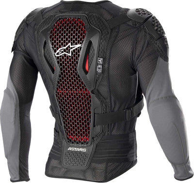 Alpinestars Bionic Plus V2 Protektorenjacke (Black/Red,XXL) XXL BLACK ANTHRACITE RED, XXL BLACK ANTH