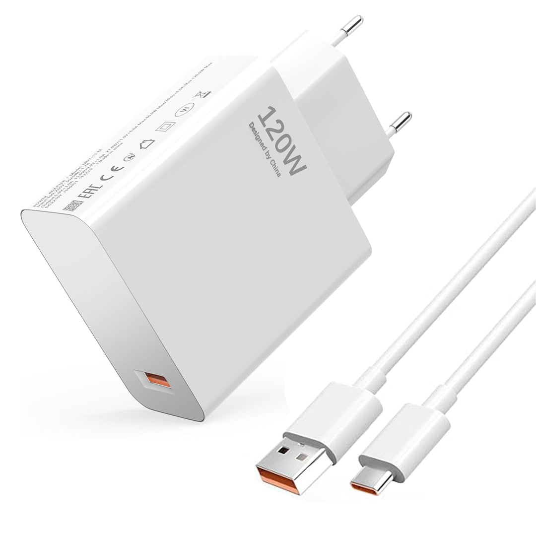 120W USB C Ladegerät Ladekabel für Xiaomi 15 Ultra, 14T 14T Pro, 13T Lite, 12 12T, Redmi Note 14Pro