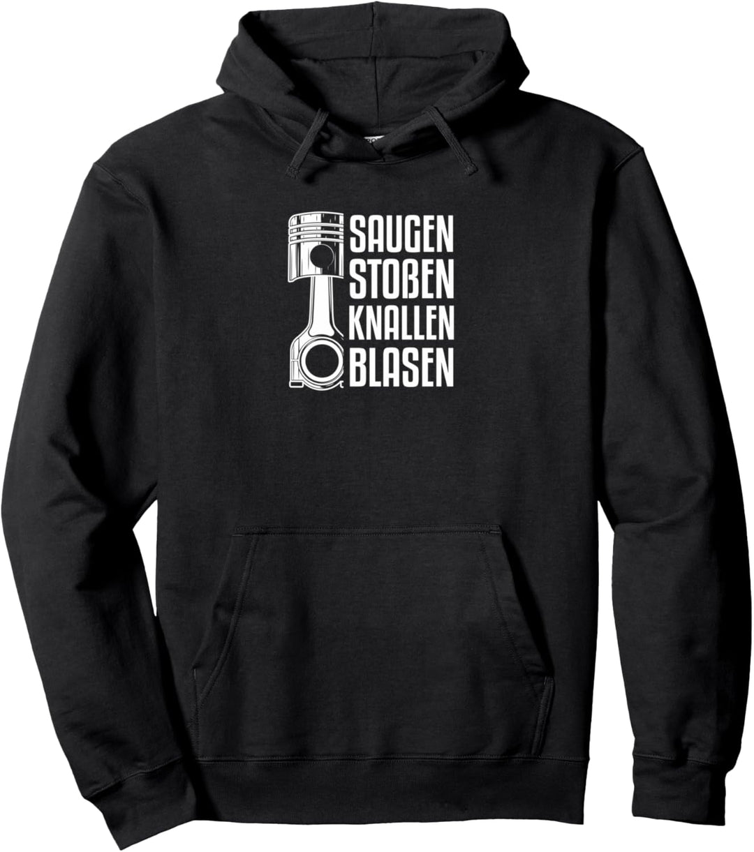 saugen stossen knallen blasen Pullover Hoodie