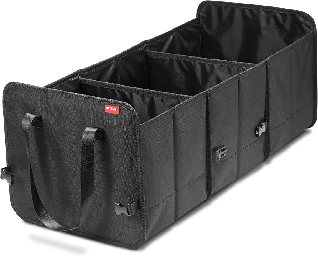 achilles Faltbare Autobox, Auto Organizer, Grössenverstellbare Kofferraumtasche, Faltkorb, Autotasch