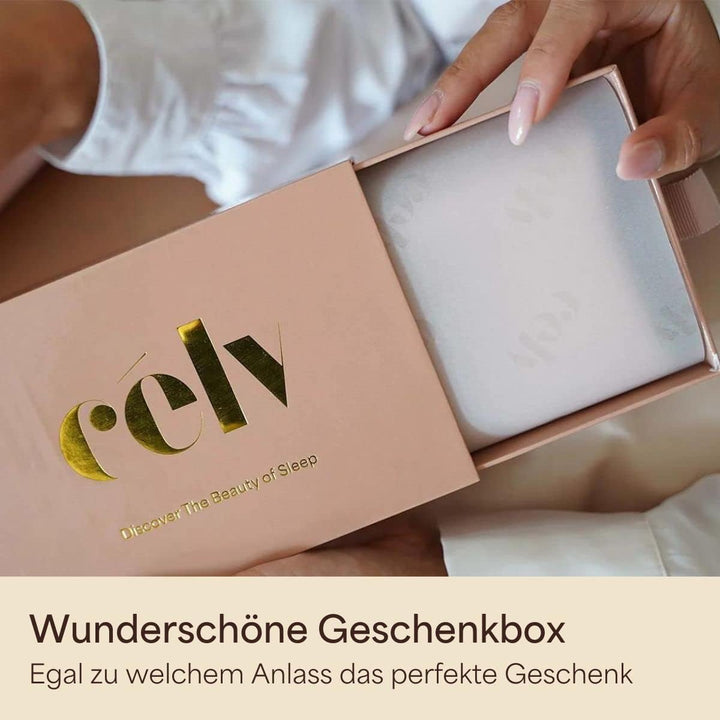 célv Luxus Seide Kopfkissenbezug/Kissenbezug mit verstecktem Zipper/Kissenhülle aus 100% Maulbeersei