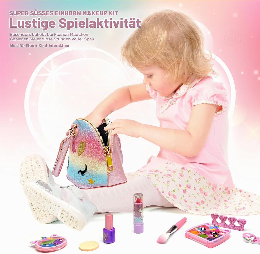 Kinderschminke Set M채dchen Kinder Make Up Set Kinder Schminkkoffer M채dchen Spielzeug,Kinder Schminks