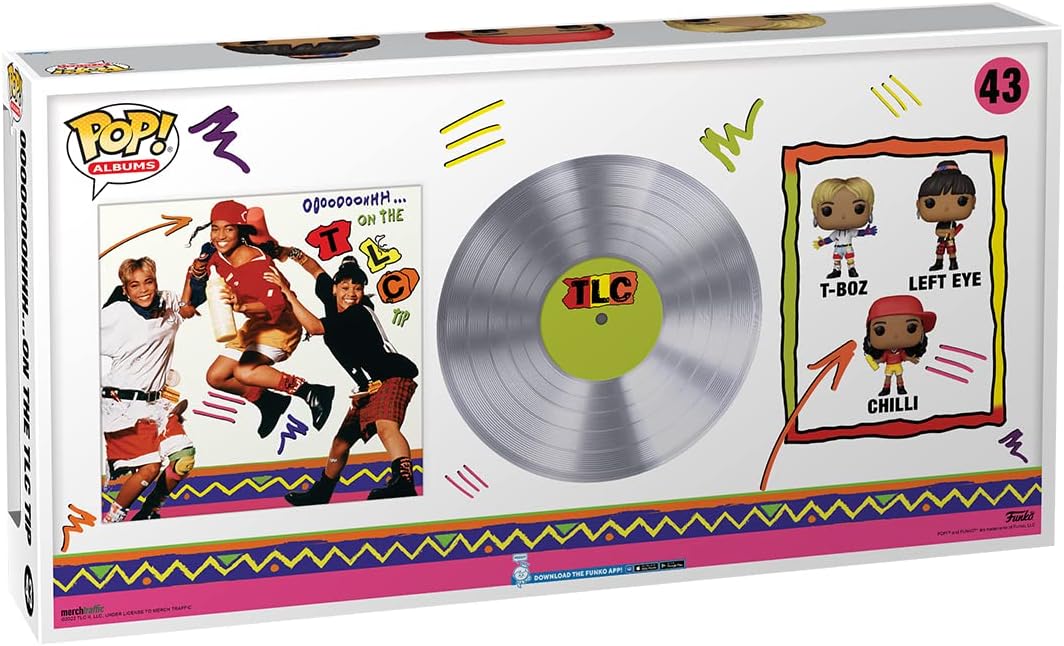 Funko Pop! Albums Deluxe: TLC - Oooh On The TLC Tip - Vinyl-Sammelfigur - Geschenkidee - Offizielle