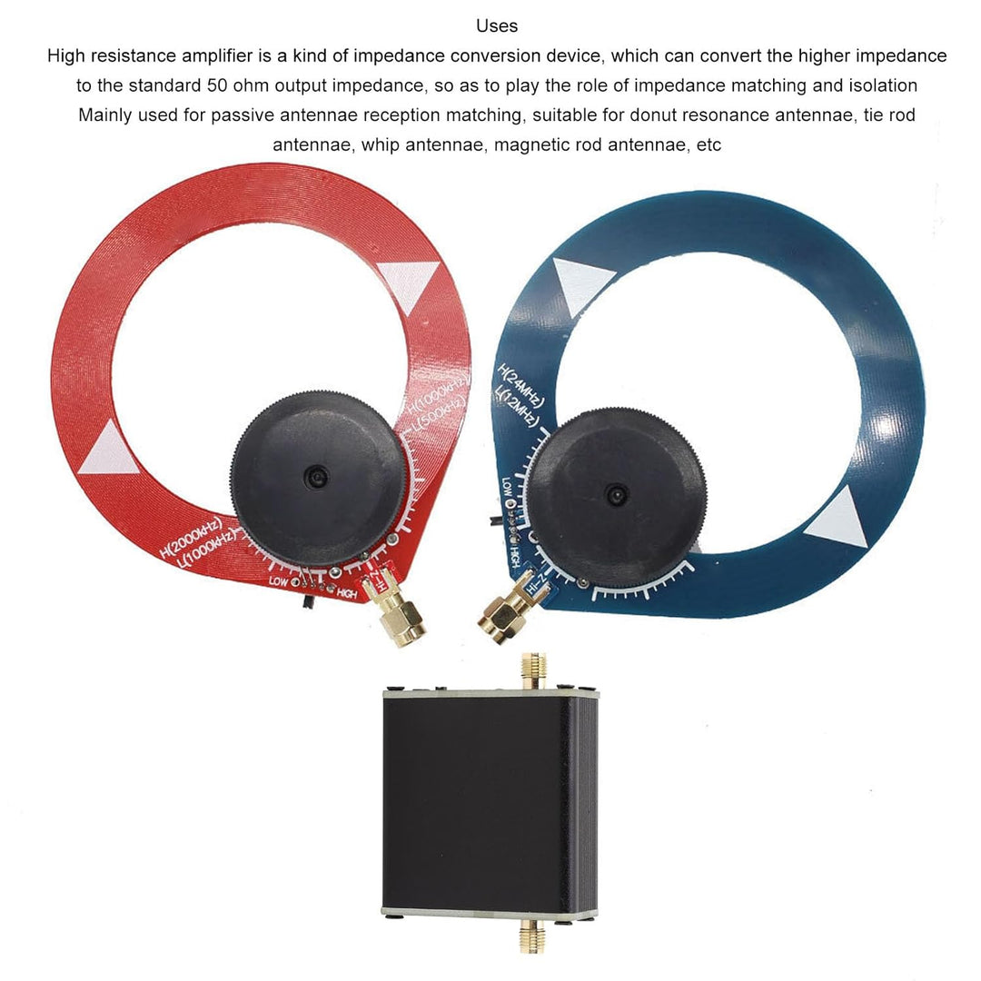 Hochimpedanzverstärker, Professioneller Hochimpedanzverstärker mit 0 DB Verstärkung für Donut Resona