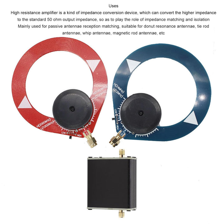 Hochimpedanzverstärker, Professioneller Hochimpedanzverstärker mit 0 DB Verstärkung für Donut Resona