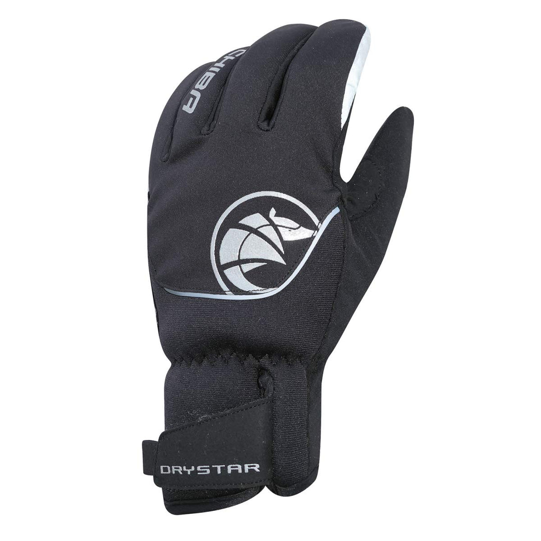 Chiba Herren Dry Star Handschuhe XS/6 Schwarz/Silber, XS/6 Schwarz/Silber