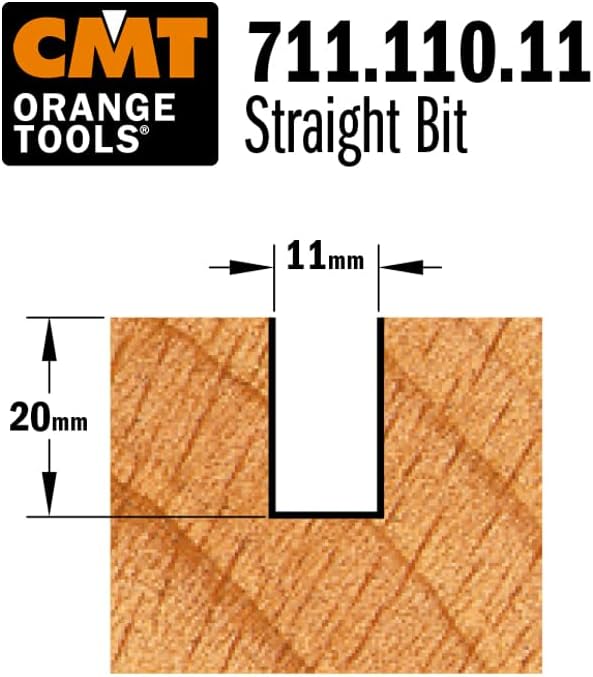 CMT ORANGE TOOLS 711.110.11 - NUTFRÄSERHM S=6 D=11X20