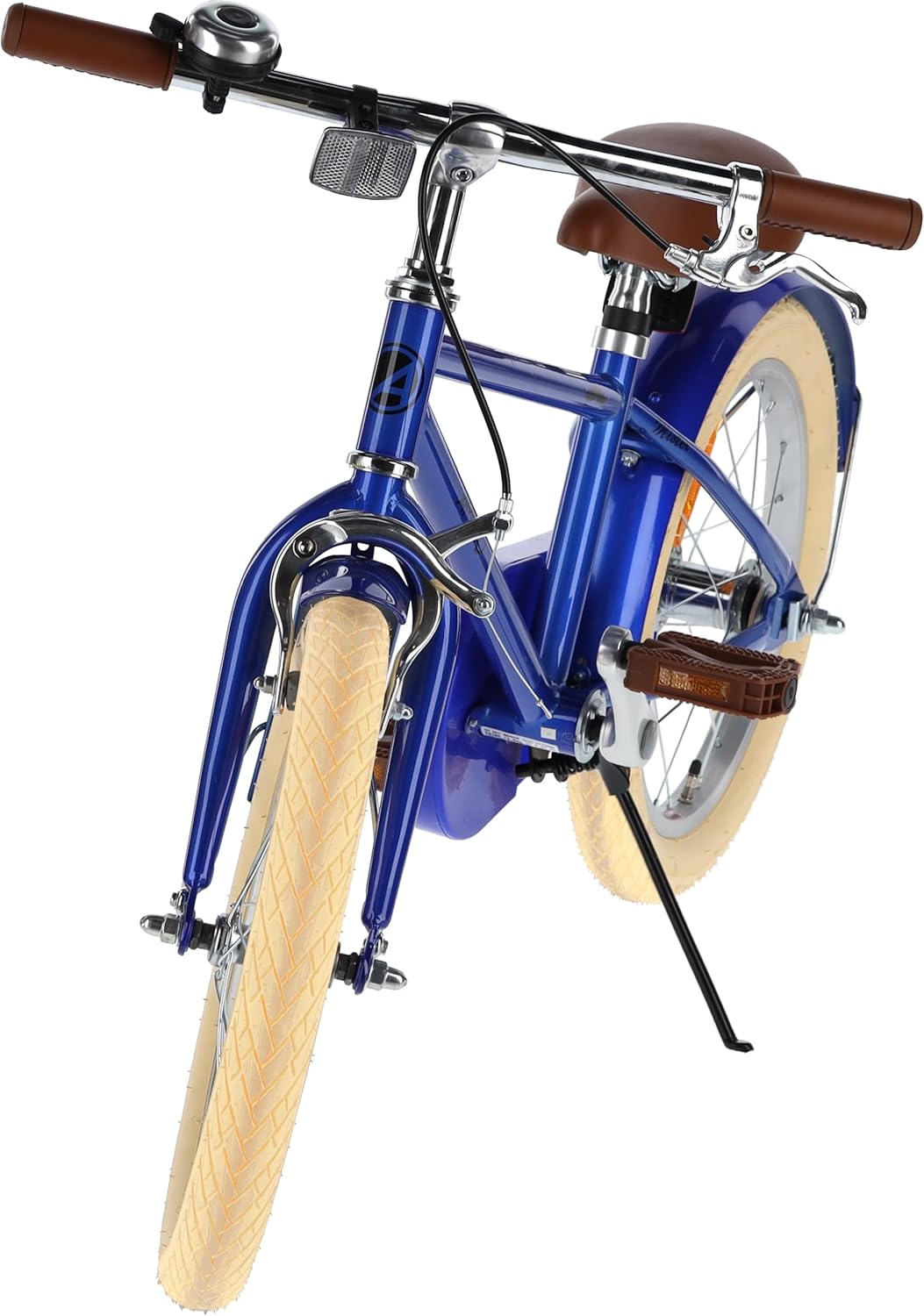 AMIGO Mister Kinderfahrrad - Jungenfahrrad - 16 Inch 24 cm - Rücktrittbremse - Blau