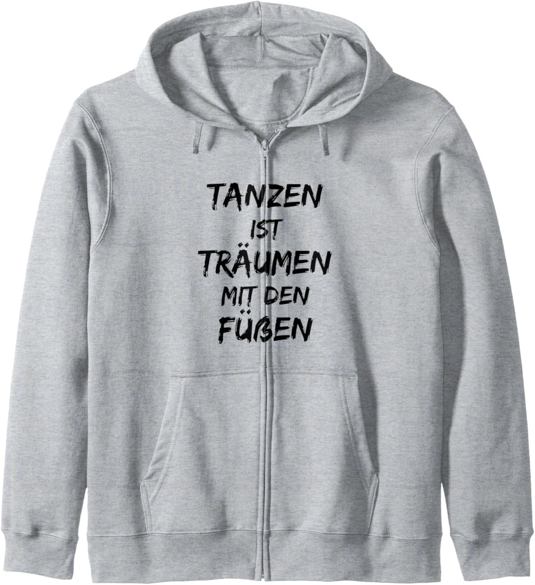 Tanzen ist Träumen mit den Füssen Techno Kapuzenjacke