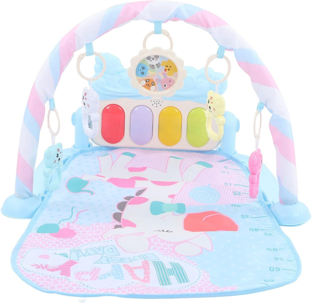 Baby Kick Play Piano Lernspielzeug Multifunktionale Babyspielmatte mit Klavierrasseln Babys