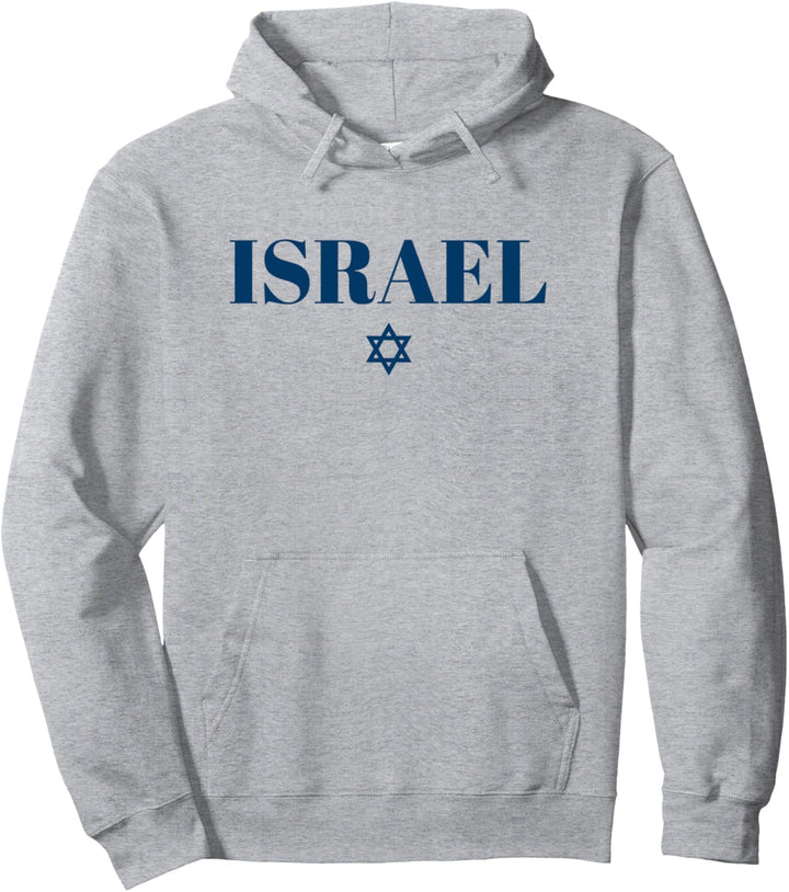 ISRAEL Flagge | Damen Herren Kinder Weiss ISRAEL Pullover Hoodie