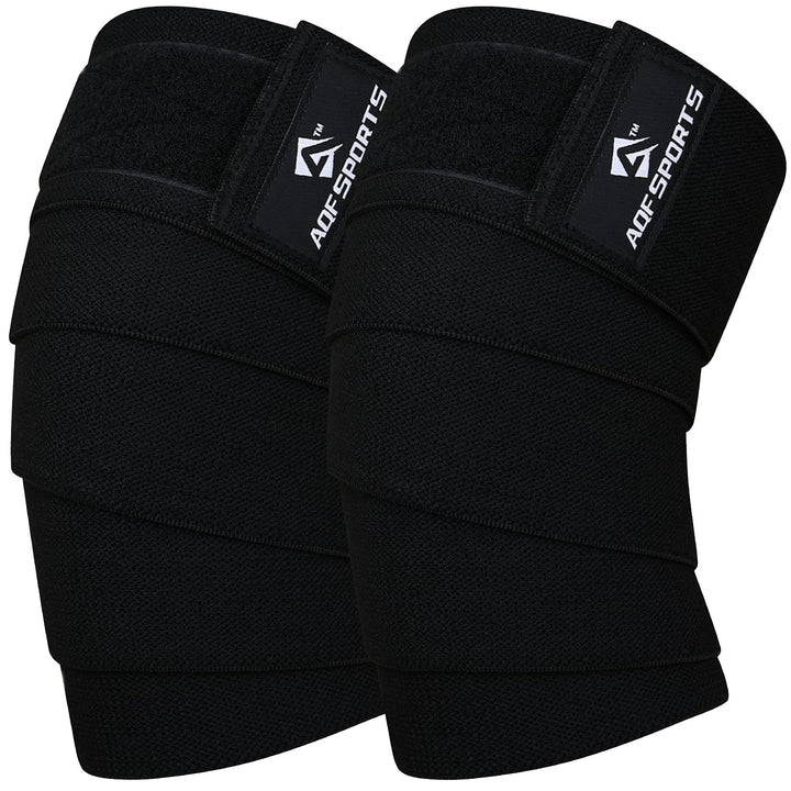AQF Kniebandage, Kraftraining Kniebandage Männer Damen - IPL USPA Genehmigt Fitness Knieschützer, El