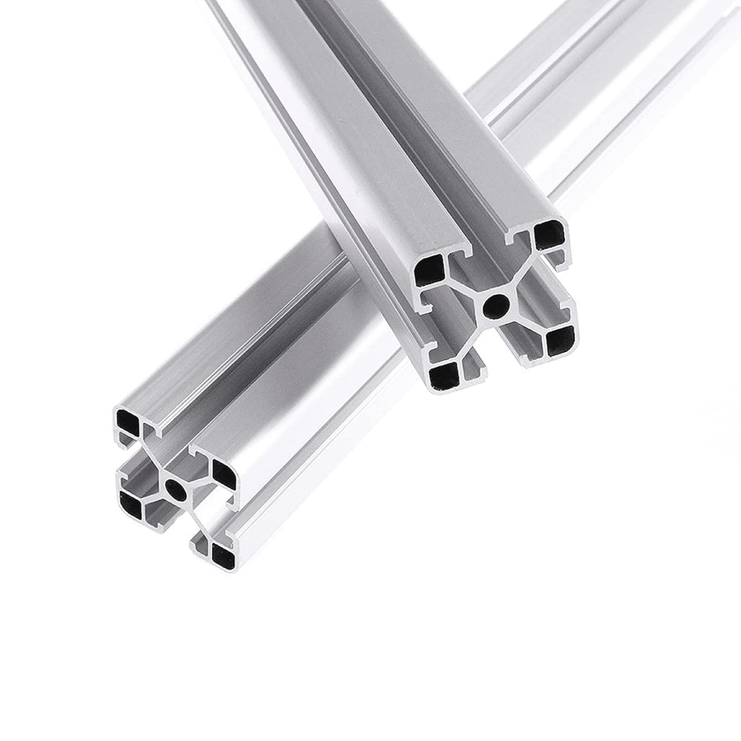 CNCMANS ALU Profil Aluprofil 2 Stück 40x40 800mm Aluminiumprofil Extrusions Linearschiene T-Typ Euro