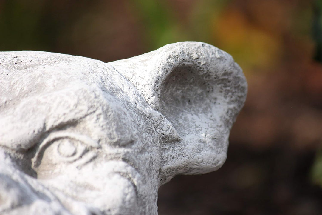 stoneandstyle Steinfigur Gargoyle Torwächter, Frost- und wetterfest, massiver Steinguss