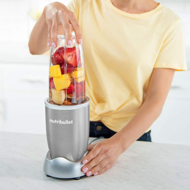 nutribullet Pro, 900 Watt Leistung, Einfach und schnell in der Anwendung, Kompakt, Leicht zu reinige