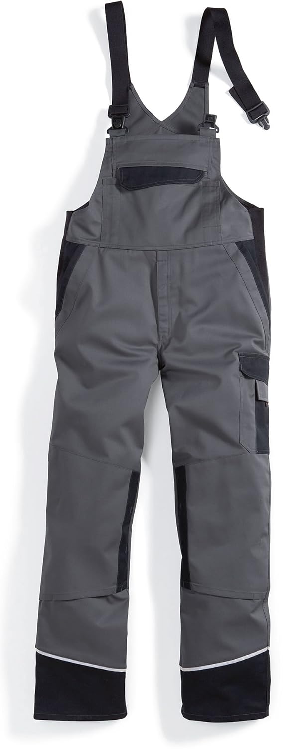 BP 1608-559-53-56s Latzhose, Stretch-Hosenträger mit Clipbefestigungen, 245,00 g/m² Stoffmischung, d