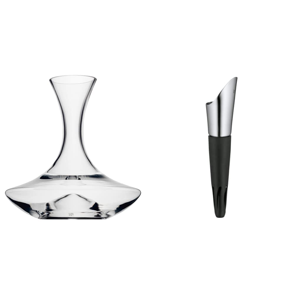 WMF Weindekanter mit Hohlboden 1,5l, Glas, Dekantierflasche für Rotwein, Weinbelüfter, pflegeleicht,